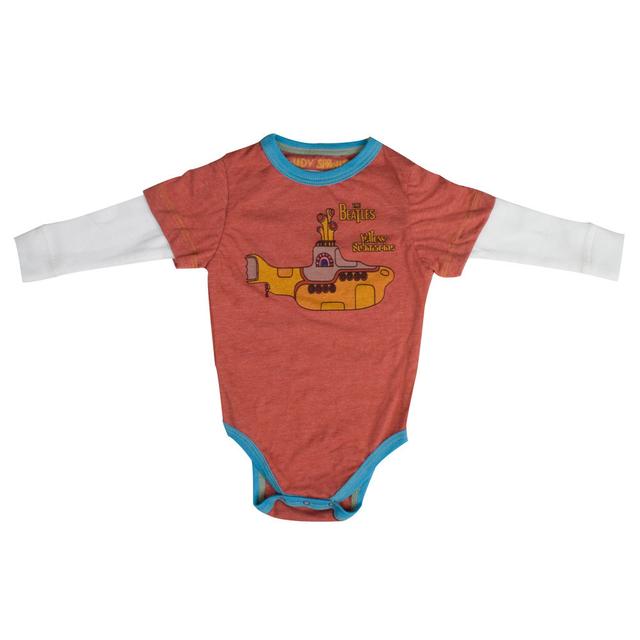 THE BEATLES YELLOW SUBMARINE LONG SLEEVE ONESIE