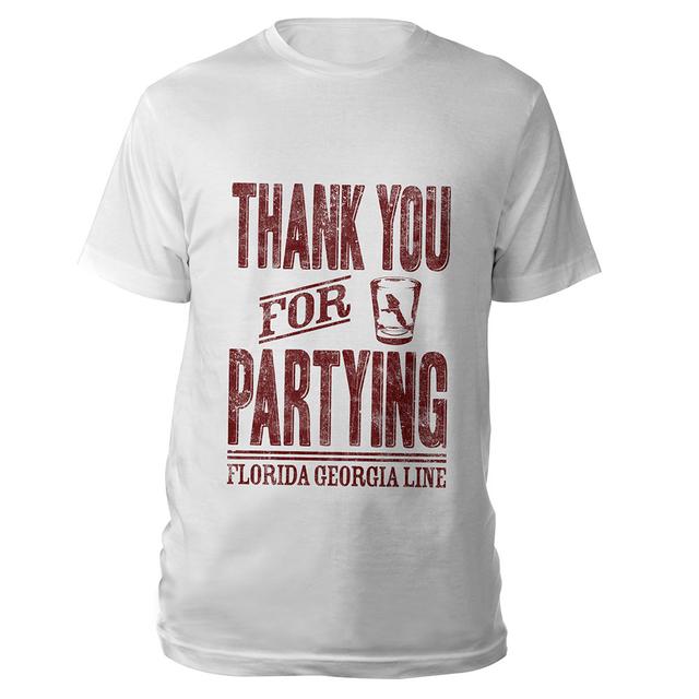 FLORIDA GEORGIA LINE THANK YOU FOR PARTYING SHIRT