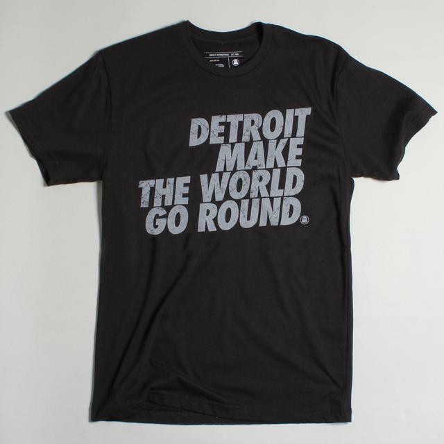 GHOSTLY INTERNATIONAL DETROIT MAKE THE WORLD GO ROUND TEE