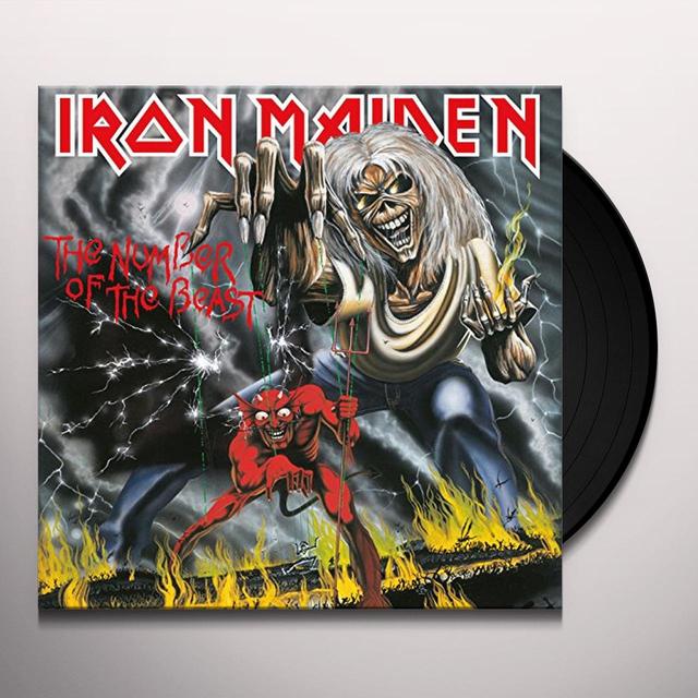 iron maiden number of the beast vinyl record