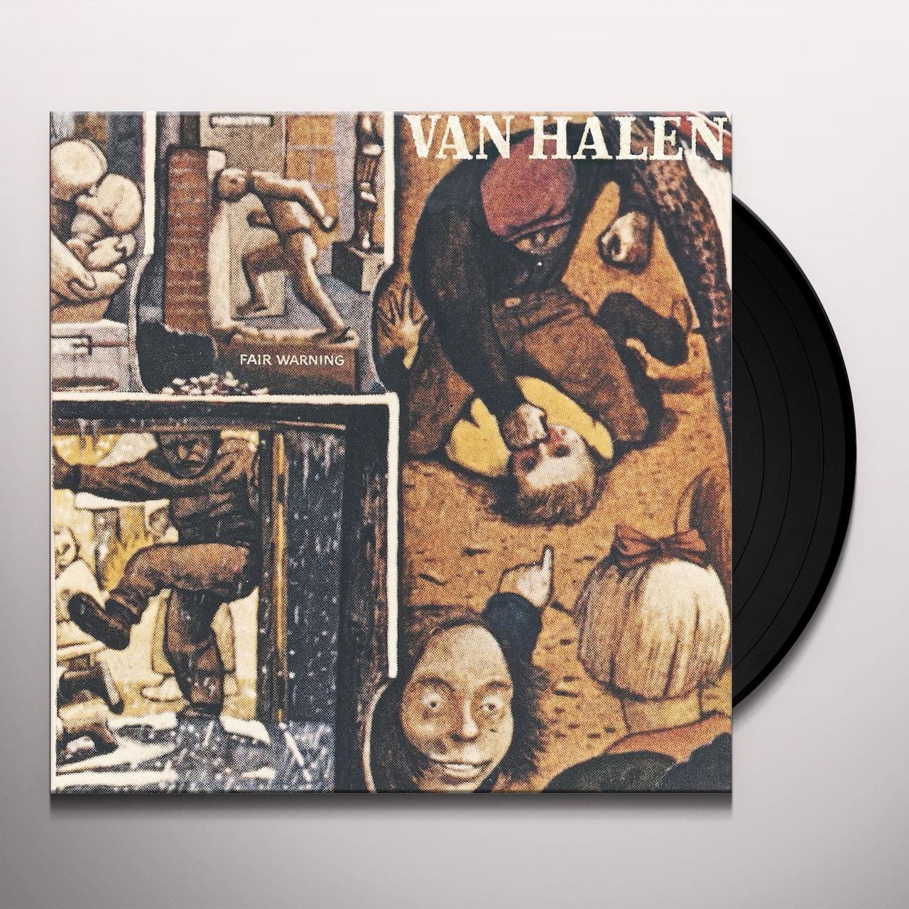 Van Halen FAIR WARNING Vinyl Record