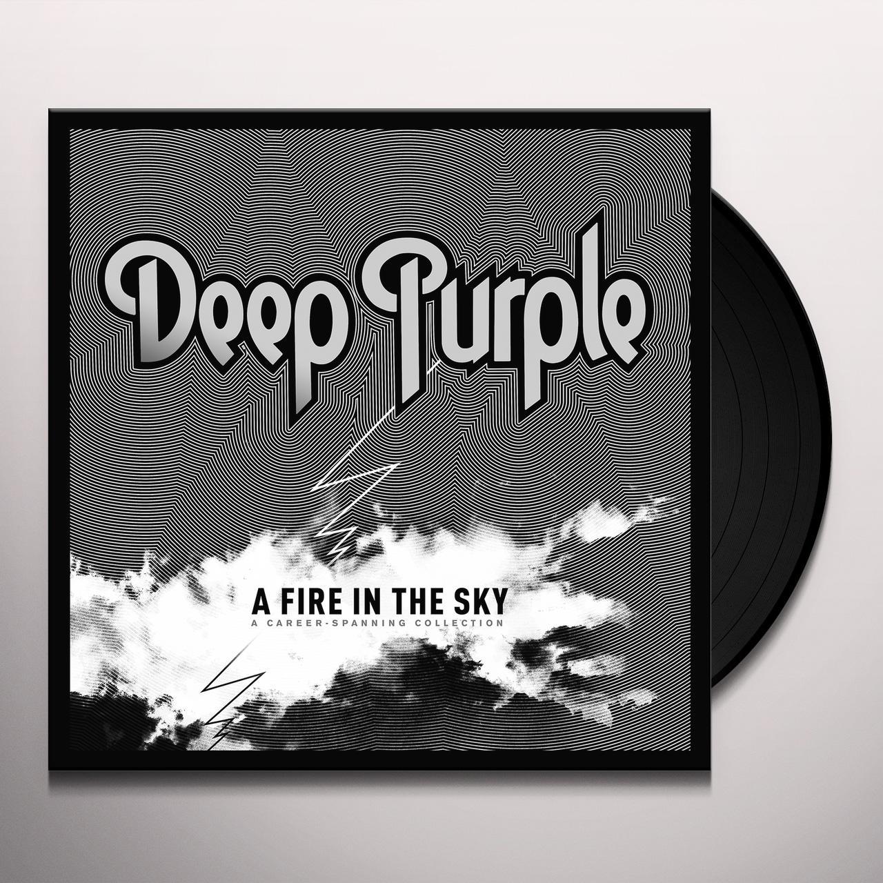 Deep Purple FIRE IN THE SKY Vinyl Record Deep Purple FIRE IN THE SKY Vinyl Record