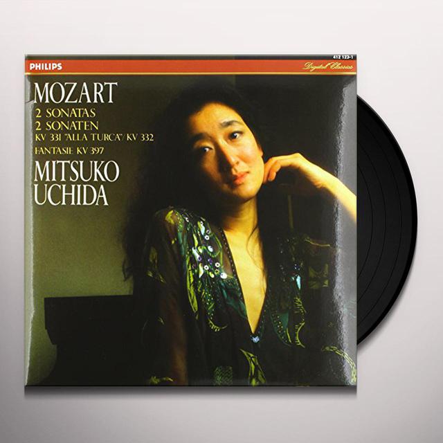Mozart / Mitsuko Uchida MOZART PIANO SONATA K331 & K332 Vinyl Record