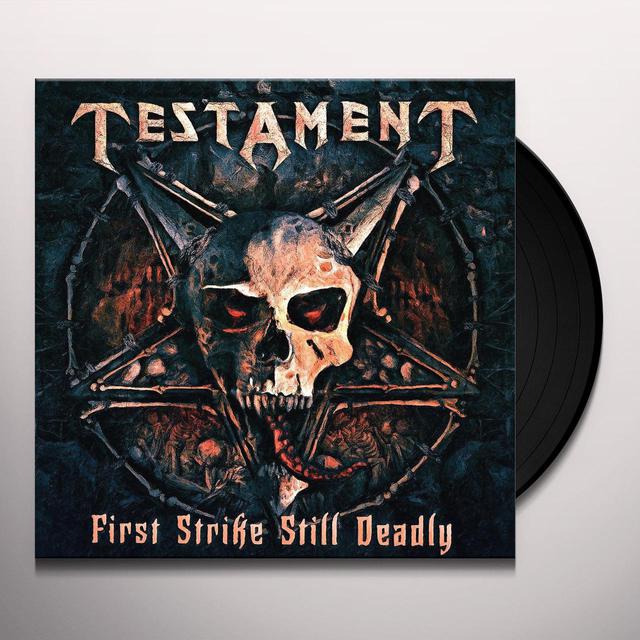 Testament FIRST STRIKE STILL DEADLY Vinyl Record