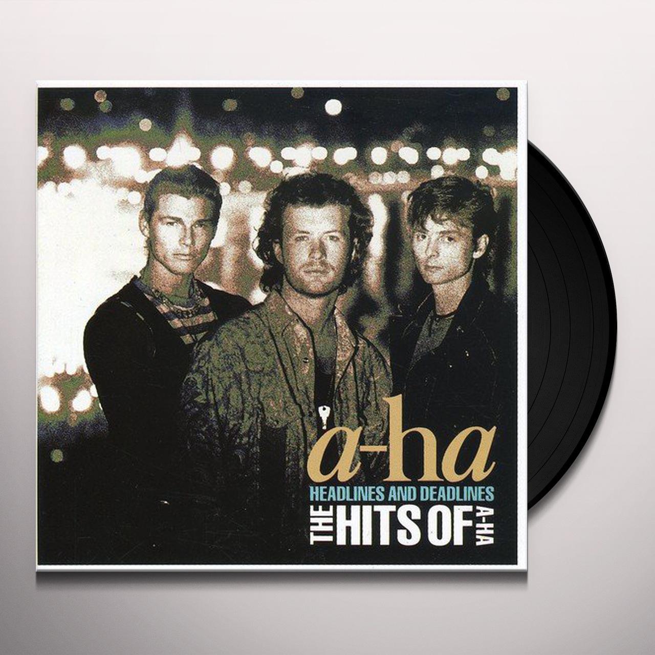 headlines deadlines the hits of a ha vinyl record