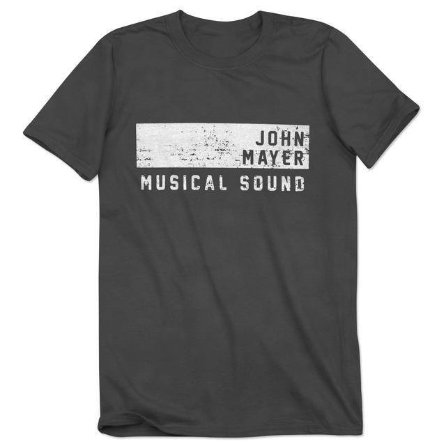 JOHN MAYER MUSICAL SOUND ATHLETIC T-SHIRT