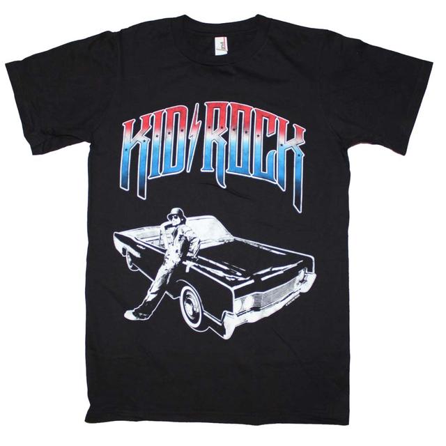 KID ROCK T SHIRT | KID ROCK CHROME LOGO T-SHIRT