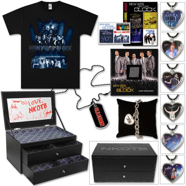 NEW KIDS ON THE BLOCK COMING HOME DVD SPECIAL EDITION JEWELRY BOX SET