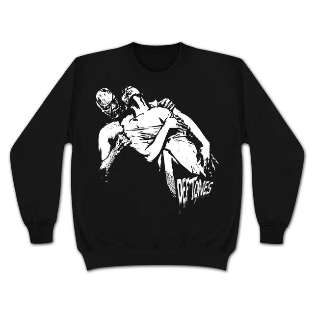 DEFTONES HORROR THROWBACK PULLOVER CREW HOODIE