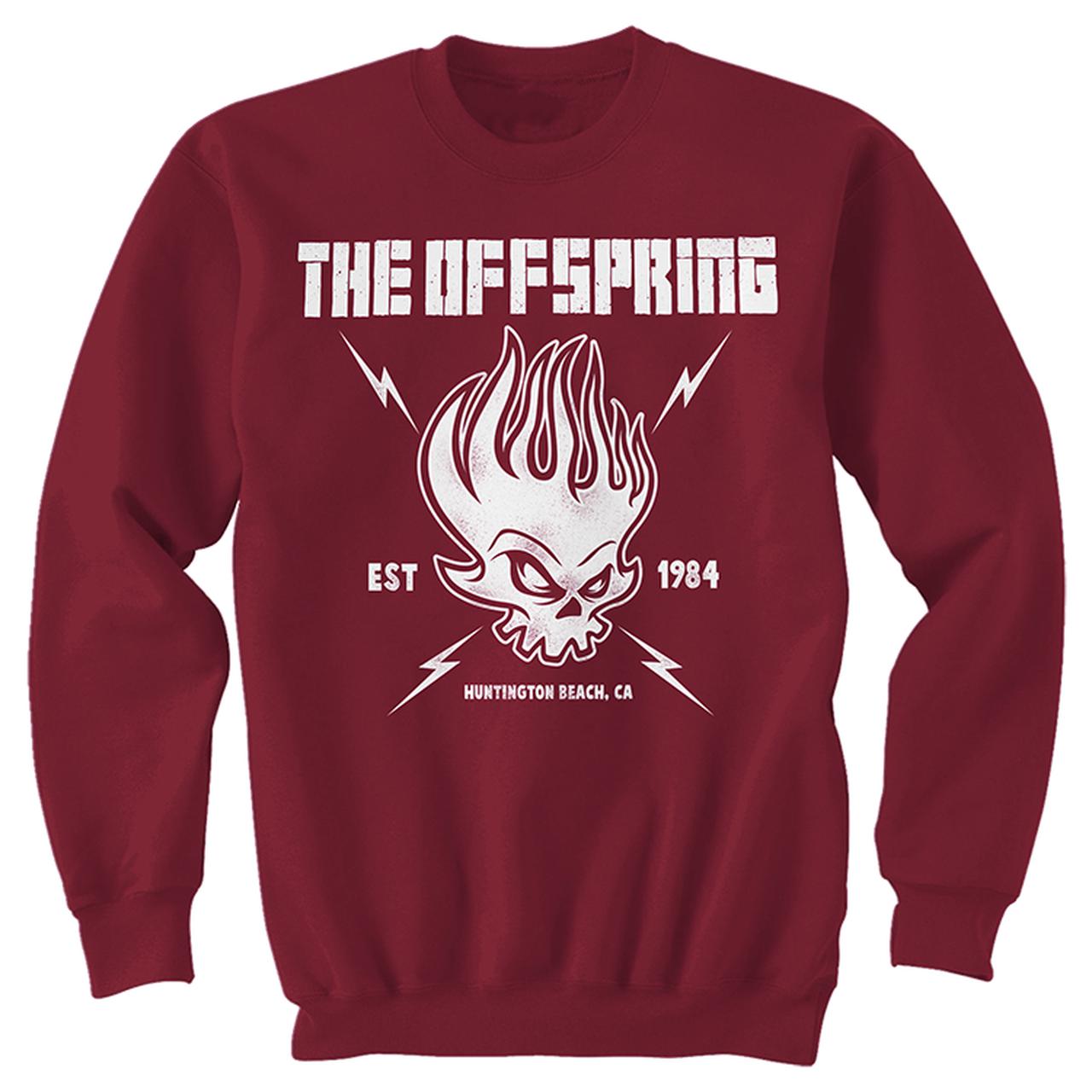 The Offspring Huntington Beach Logo Crewneck