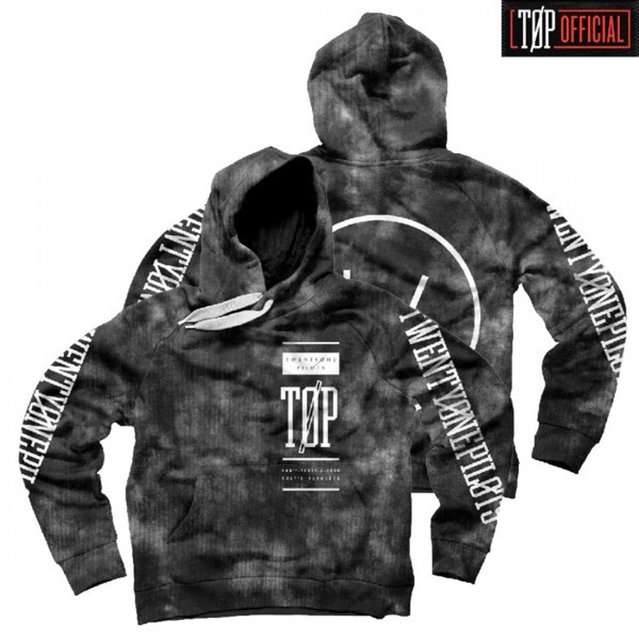twenty one pilots acid text hoodie twenty one pilots acid text hoodie