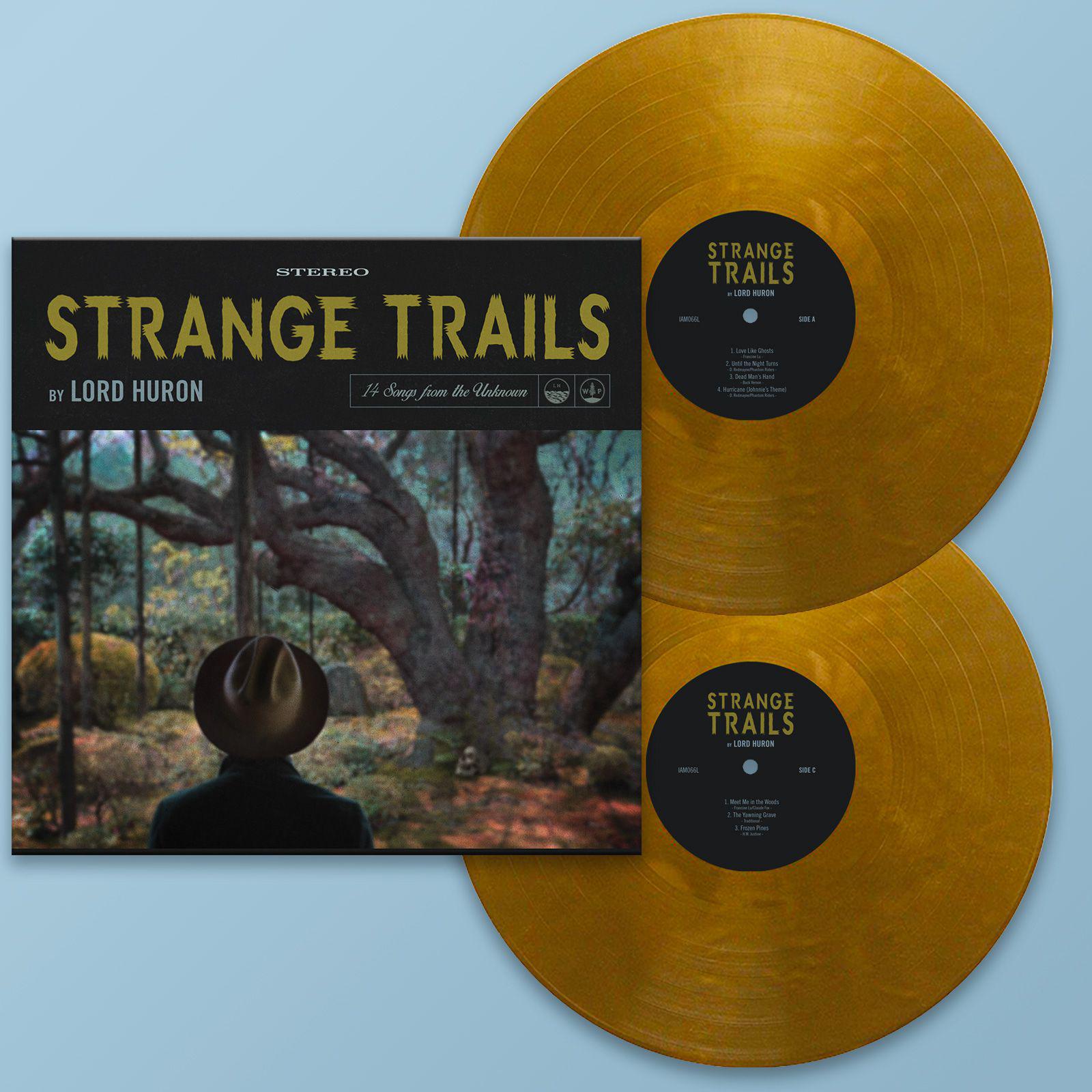 Lord Huron STRANGE TRAILS GoldMetallic Double LP (Vinyl)