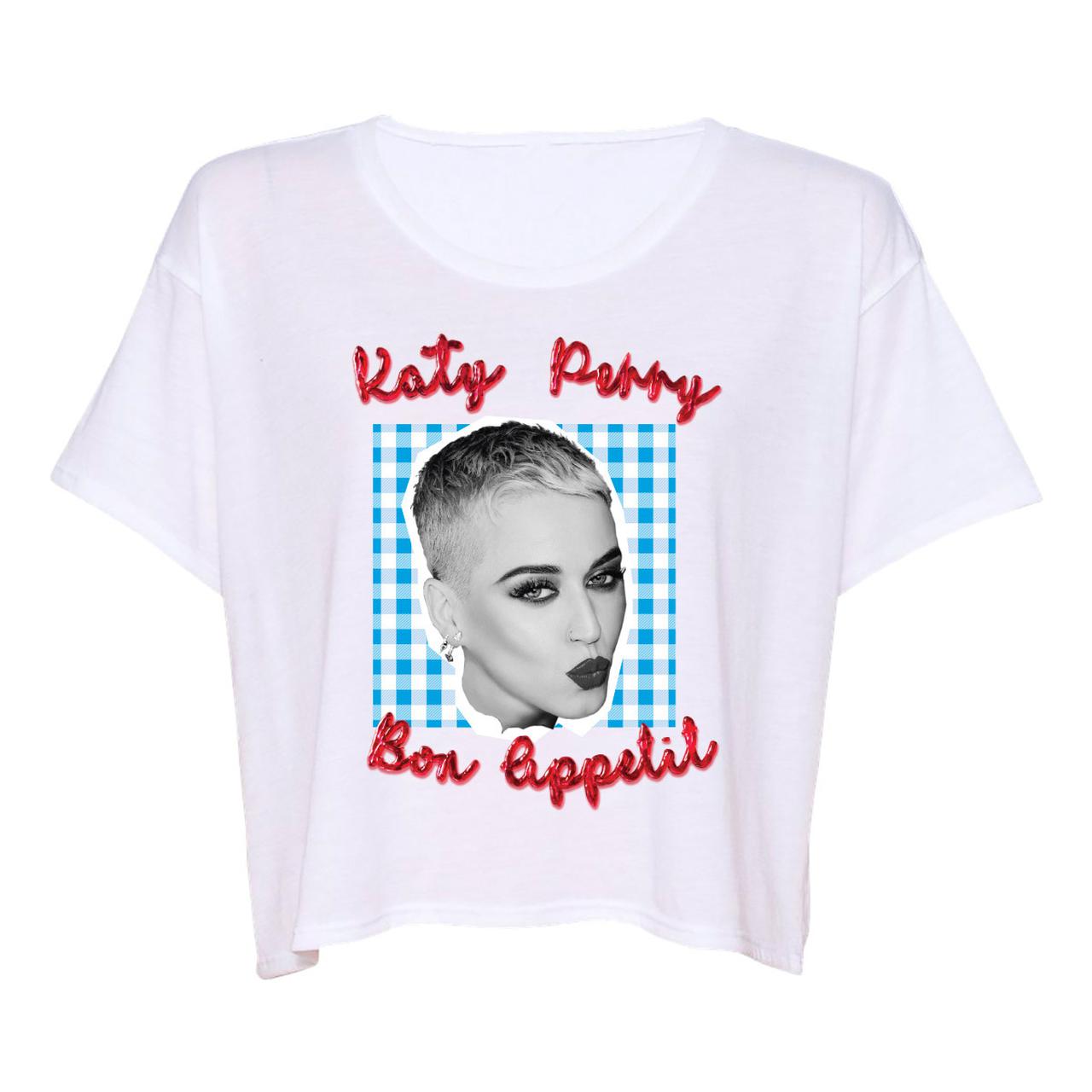 Katy Perry Katy Appetite White Fashion TShirt