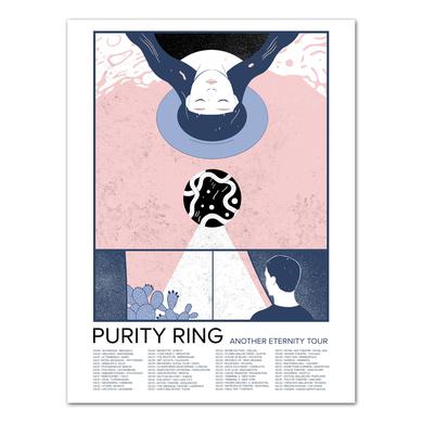 Purity Ring Another Eternity Tour Poster Purity Ring Another Eternity Tour Poster