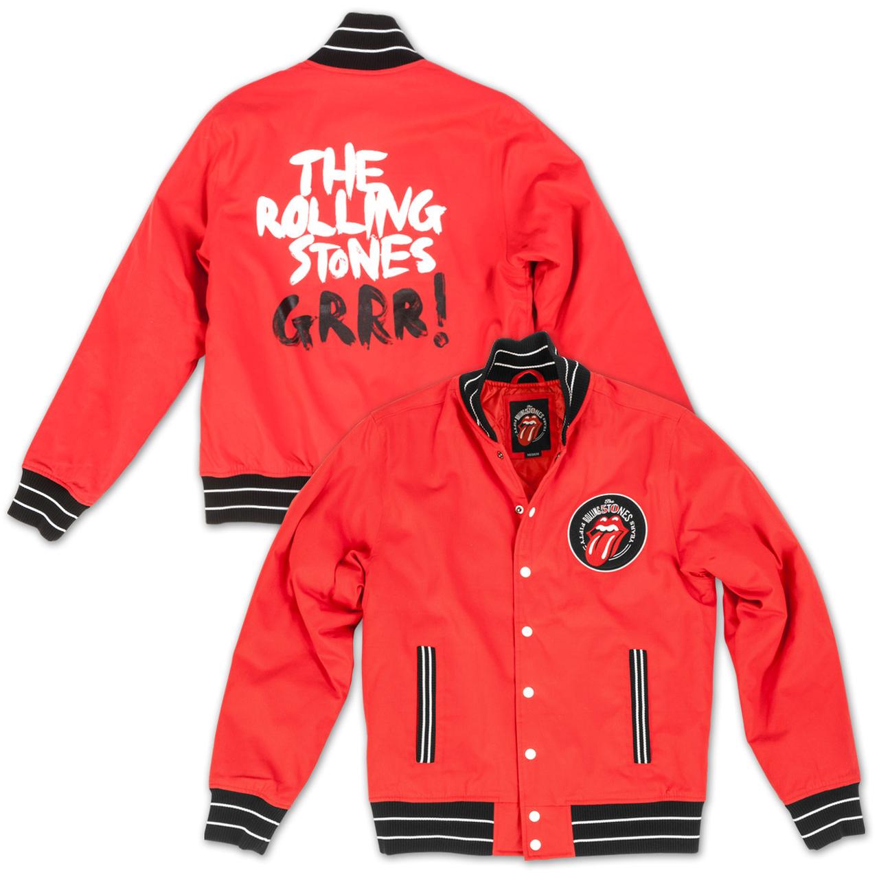The Rolling Stones GRRR! Baseball Varsity Jacket